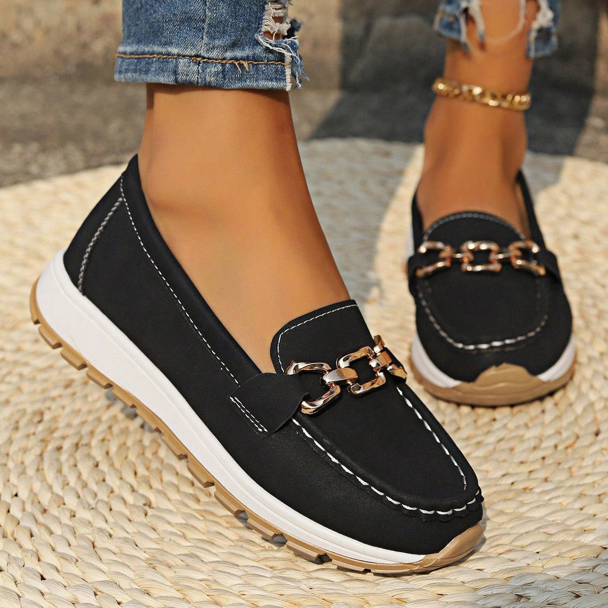 Graziella | Mocassino Comfort con Fibbia