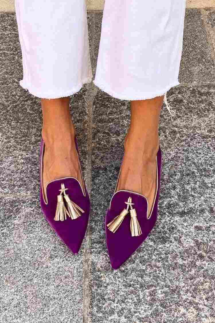 Amalia | Mocassino con Nappine