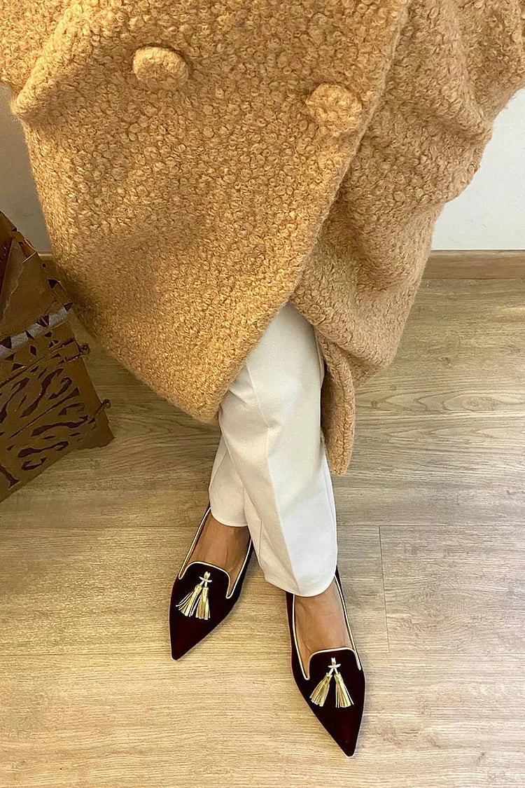 Amalia | Mocassino con Nappine