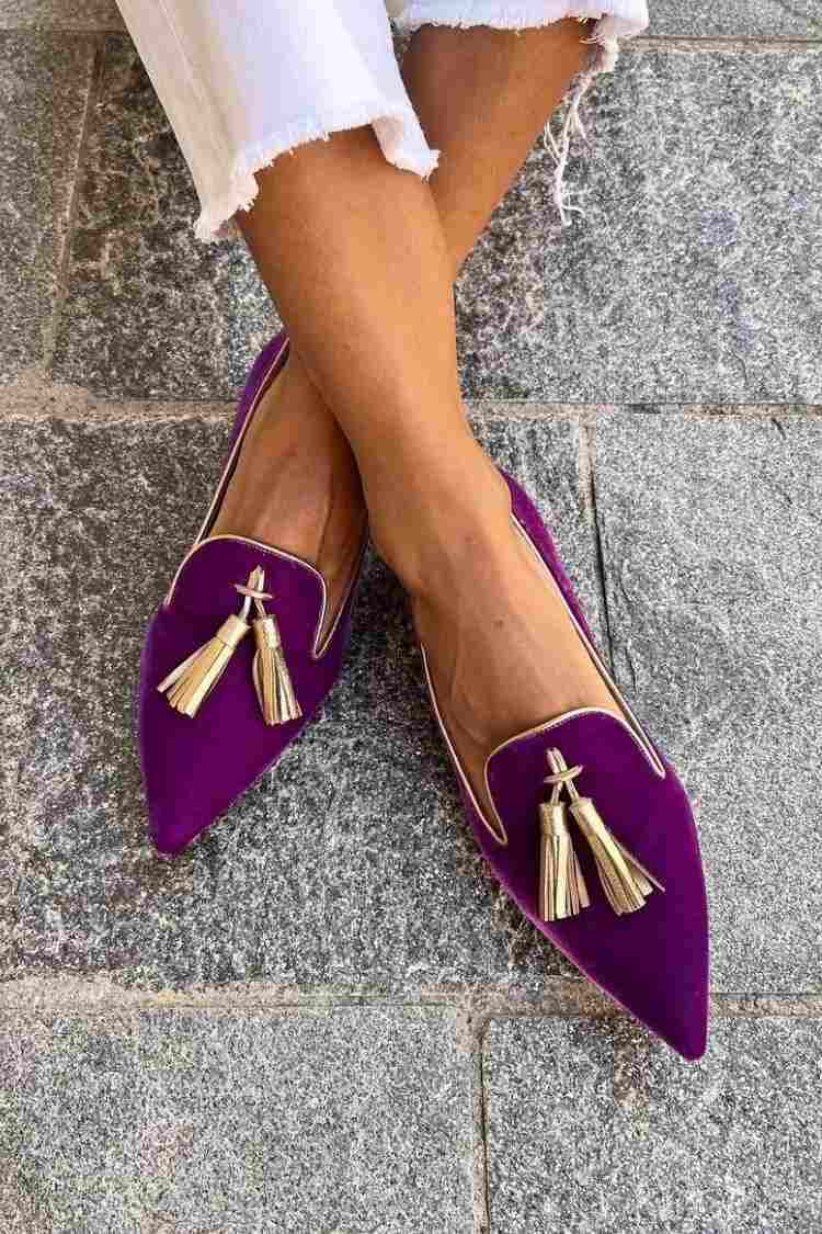 Amalia | Mocassino con Nappine