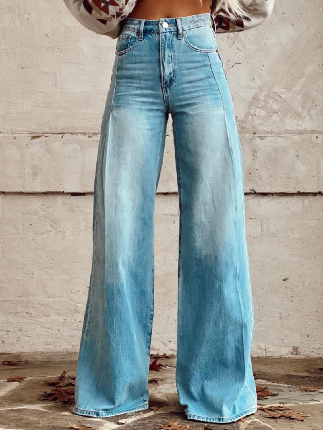 Lucia | Pantaloni Eleganti a Gamba Larga