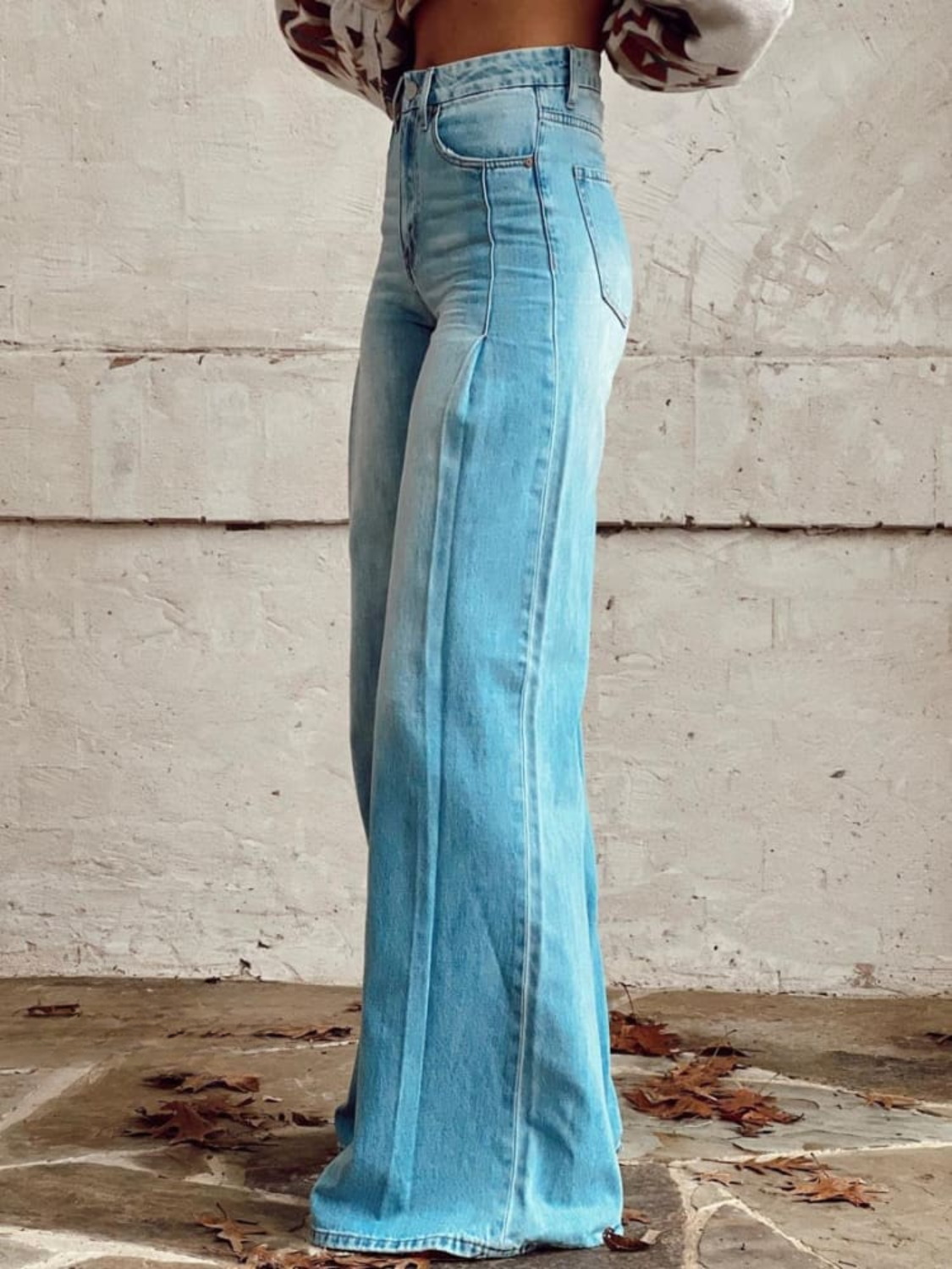 Lucia | Pantaloni Eleganti a Gamba Larga