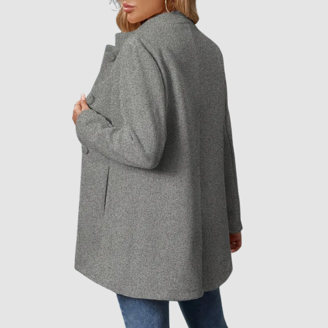 Vera | Giacca Elegante con Collo alla Coreana