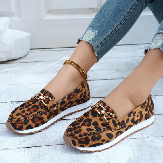 Evelina | Mocassino Leopardato