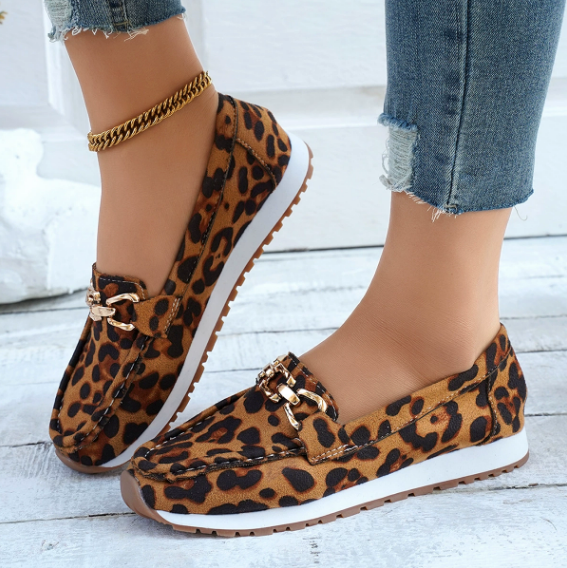 Evelina | Mocassino Leopardato