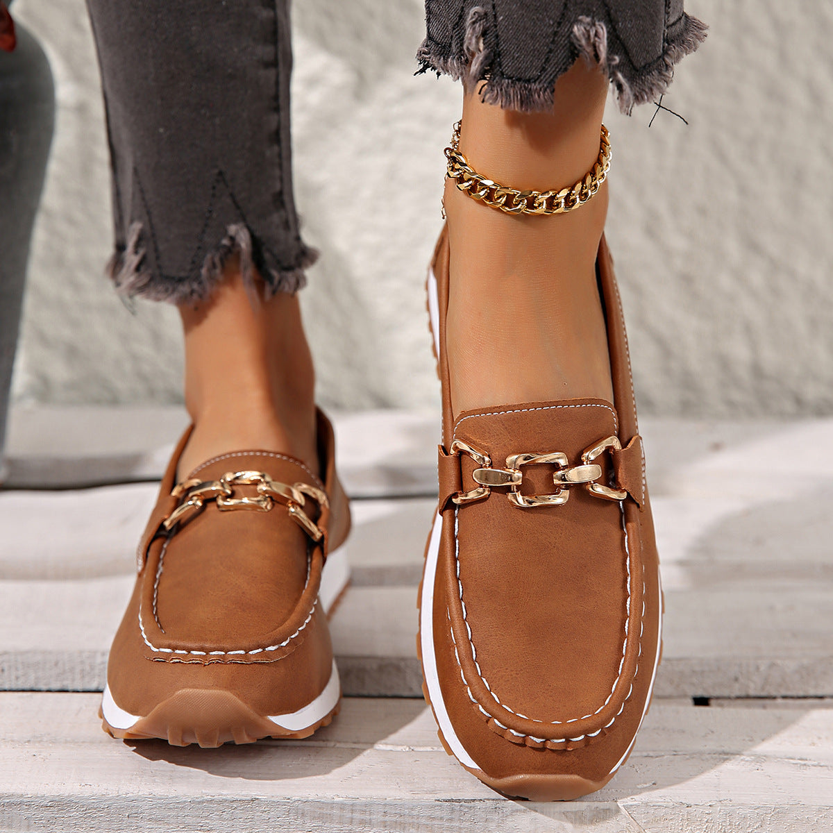 Graziella | Mocassino Comfort con Fibbia