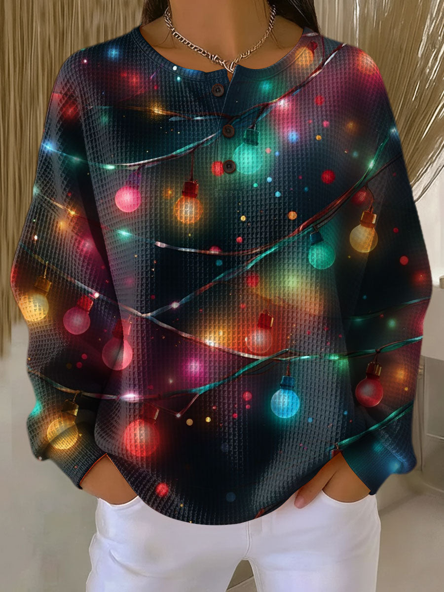 Sanna | Maglione con Luci di Natale